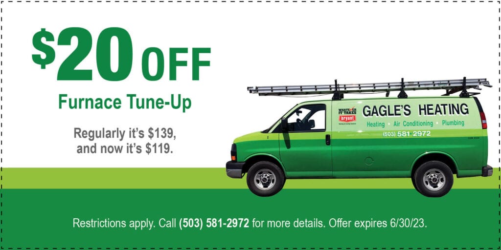  off furnace tune up. Expires 6/30/23.
