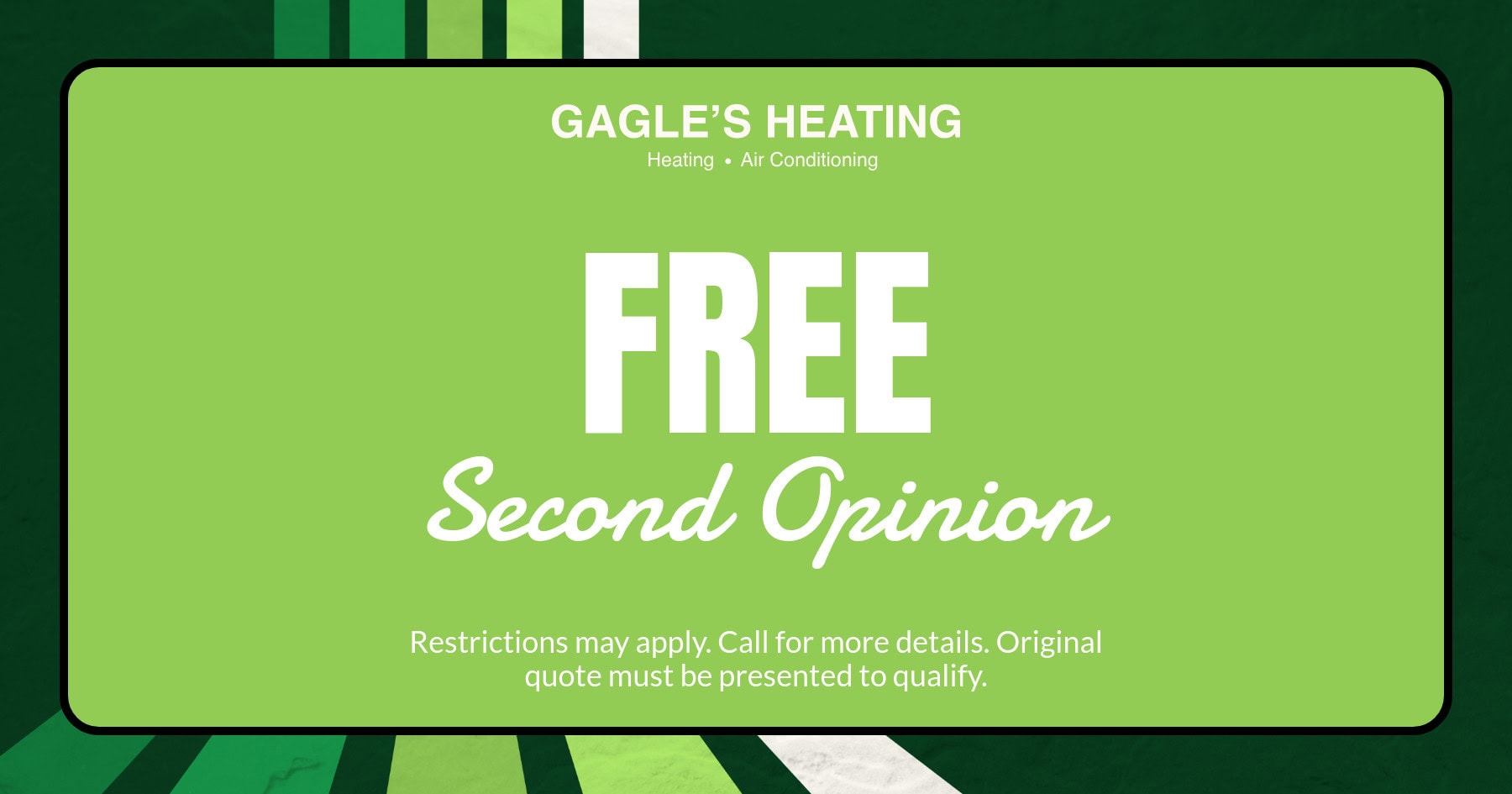 FREE second opinion.