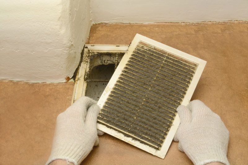 dirty air ducts