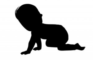 baby-boy-crawling-silhouette